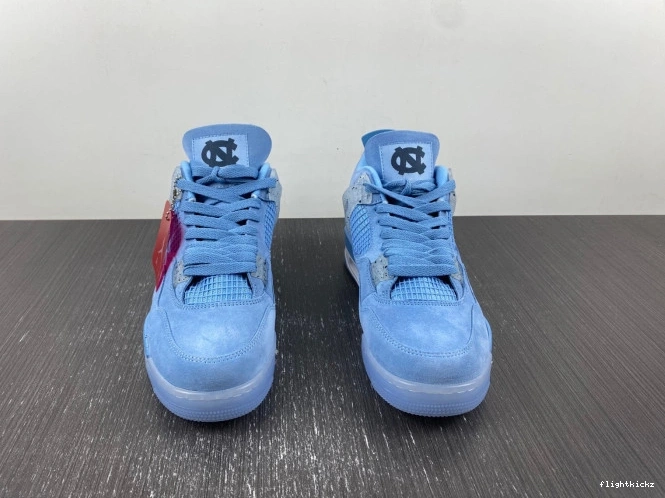 HO12MNJDLS247 Retro 4 Jordan UNC (PE) 0814